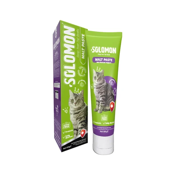 Barley paste to combat hairball formation - MALT PASTE