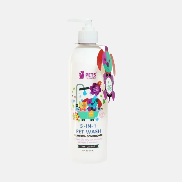 001-7-1.webp Anti Dandruff Shampoo for pet - Bubble Gum 500ml