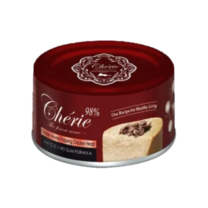 Chicken Mousse topping striped chicken 80g