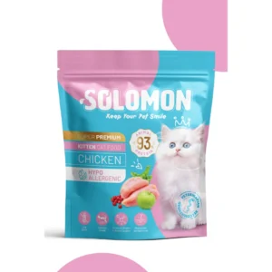 SOLOMON KITTEN CAT FOOD WITH CHICKEN 1.5kg